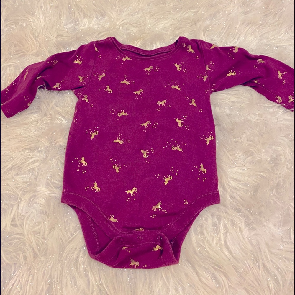 Girls long sleeved onesie